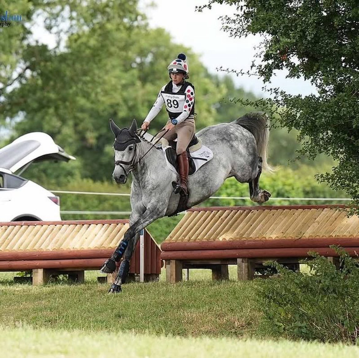 MDRC member riding at a club event